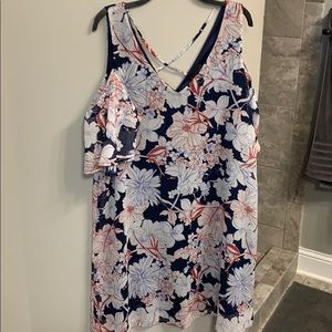 Cold-shoulder dress